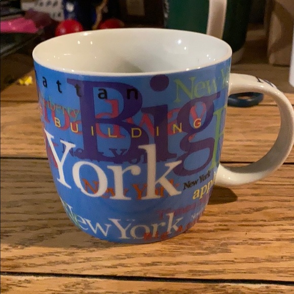 Jay Joshua New York Times Square Blue Coffee Mug - Picture 1 of 3